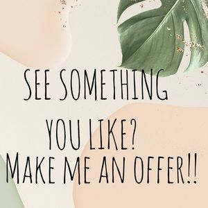 Offers welcome 💕🌿